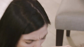 ”Petite actress gives her best to impress a producer”