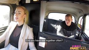 Blonde MILF seduces student in