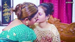 Desi Indian Milf Step Mom and Her step Sister teach her Step Daughter How to sex very 1st Time ( Full Movie )