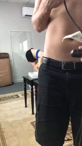 Setting Up Porn Set in Slow Motion