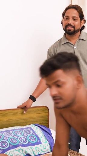 A STORY OF A HORNY &amp; SEXY GIRL CALL HER TWO BOY FREIND AT A TIME AND THEY COME &amp; FUCKED HARD   Clip 1