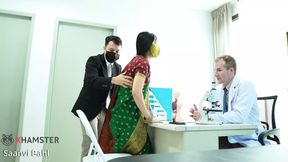 Indian Desi Girl Fucked by her Big Dick Doctor ( Hindi Drama )