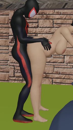 spider man fucking indian bhabhi   Clip 1
