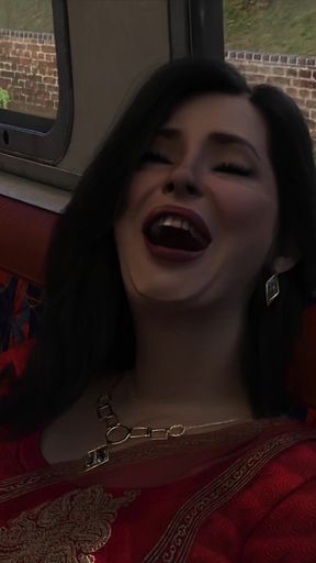 Indian desi Archita Phukon fucked by a stranger on train   Clip 1
