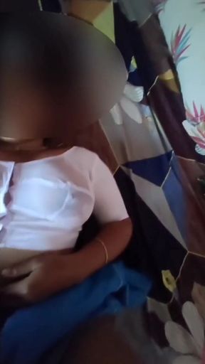 Indian housewife Visaakaa rough pov fucking in sexy wet white blouse   Clip 1