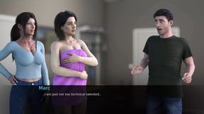 A Ghostly Desire Ep 1 Dayna and Marc hugged each other
