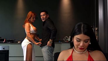 My wife'_s best friend has the best tits! We fucked without her noticing. Everything goes wrong!