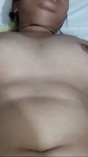 Crazy girlfriend from Tamil was fucking hard by her boyfriend   Clip 1