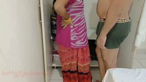 XXX Maid Fuck in Aalmari in Pink Saree
