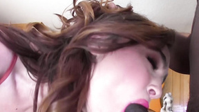 ”Teen tart Jodi Talyor getting screwed by two big black dick's in threeway”