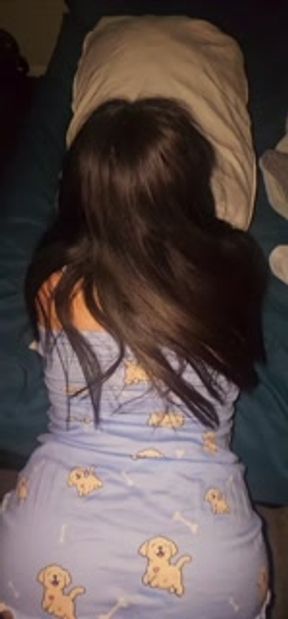 Thick latina gets horny