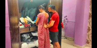 Kamwali bibi tried to theft and was punished fuck by landlord .