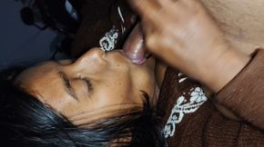 Beti aapne stepfather ka subah subah land chus rahi he - desi bhabhi suking oldest man cook - village blowjob movie Hindi.
