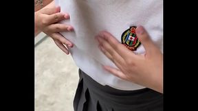 MORRITA DE ESCUELA MEXICANA PIERDE APUESTA CON SU COMPA&Ntilde_ERO Y SE LA TERMINA CHUPANDO EN LA ESCUELA VIDEO PORNO CASERO ESTUDIANTES 18 A&Ntilde_OS
