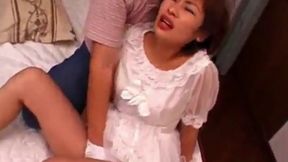 Sexy Reina Minami Rocks Wedding Dress for Intimate Moments with Her Man