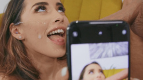”BRAZZERS - New Step Dad Get In Trouble With Cock Pics”