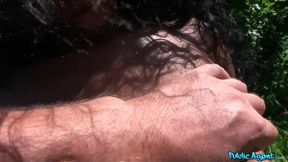 Public Porn - I fuck a hot Ebony Babe who has a small waist but a big black booty