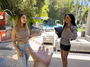 Horny Realtor Catches Couple Fucking At Open House And Joins For Wild Threesome - HouseHumpers