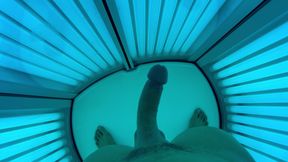 Couple Fucking Hard in Public Solarium Tanning Cabin - Risky Public Sex with People Around FULL VIDEO