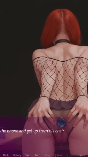 Cheating Wife Gets Creampied by Her Boss's  Monster BBC - 3D hentai Animated Porn - Mila Ai   Clip 1