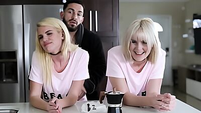 AnytimeTeen - Free Use Fucking My Girlfriend And Her Teen Step Sister - Sabrina Snow, Nikki Sweet, Peter Green