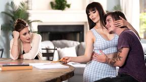 ”Free use arrangment with MILF stepmum Lexi Luna while studying”