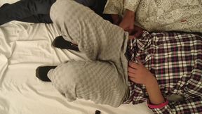 The Stepbrother Dared to Touch My Virgin Pussy! Follows the Contour of My Pussy in Leggings