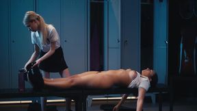 Frozen Finger Fucked By Horny Classmate - Time Stop Freeze Lesbian Porn With Freeuse Fantasy And Nata Ocean