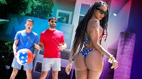 Don't Let His Cheating Ruin Memorial Day, Just Suck Your Stepson's Cock