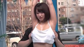 Asian Masseuse'shairy, Tit-Squashing Surprise
