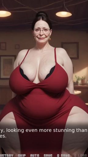 Horny Chubby GILF Pushes Extreme Large Butt Plug Into Her Massive Ass - GILF 06 Gameplay   Clip 3