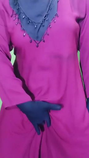Indian beautiful hijabi muslim couple thirsty for fuck   Clip 3
