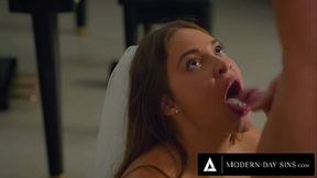 MODERN-DAY SINS - Groom FREE USES Hot Bride Gizelle Blanco In Front Of Their Witnesses