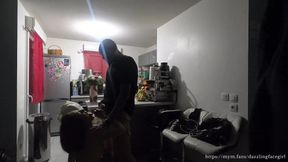 I came home from a party with my wife's best friend and gave her a big facial after fucking her