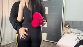 my step-sister showed me what she can do, I was very surprised babe