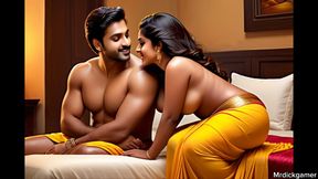 Desi bhabhi with husband's friend