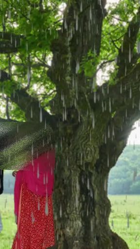 With stepmom in the forest on a wet night, part 1   Clip 1