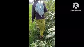 Indian Telugu hot 🔥 aunty faking hor agriculture owner for money