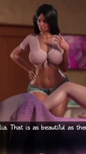 TREASURE OF NADIA #14 Best Romantic Fuck with his Girlfriend Alia   Clip 2