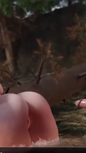 Best Sex With Charm Lady In the River THE GENESIS ORDER   Clip 1