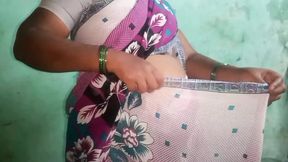 Long hire Housewife aunty sary chenging