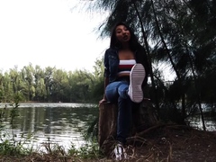 Empress Jennifer - Sneaky Sneaker Slave