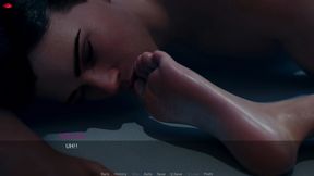 Ms.Denvers - Harry sucked Wanda's toe