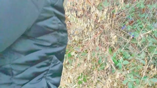 Girl Masturbated ass in Public Big Toy- Got Tasty Cum on Face