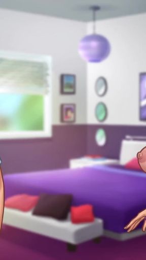 Jenny making cam videos (Summertime Saga)   Clip 1