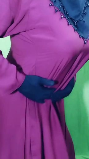 Indian beautiful hijabi muslim couple thirsty for fuck   Clip 1