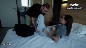 Amateur threesome with step mom, stepsis and step friend in horny hotel fuck, ghomestory - greatest porn!