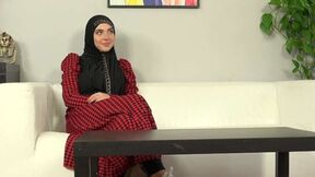 ”Sexy female in a hijab chose some pictures & some sex”