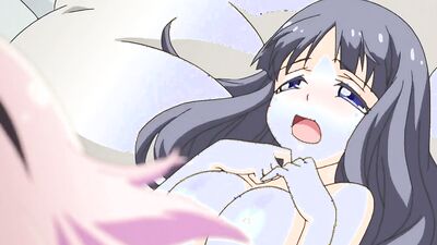 Hot anime babe takes a hard dick in her mouth and gets her tight pussy drilled