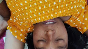 Desi Aunty Sex- Bhabhi ki pati ne pregnant kiya tha, aaur bhabhi ke devar ne bhabhi ke pert per viey gira diya khub choda bhabhi ko.